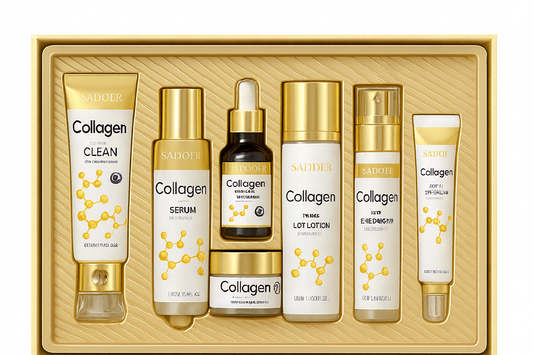 Kit completo de Skincare. Colágeno Reafirmante y Radiante. 6 piezas