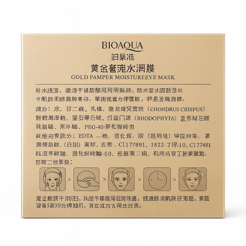 Parches de ojos. Gold Pamper.