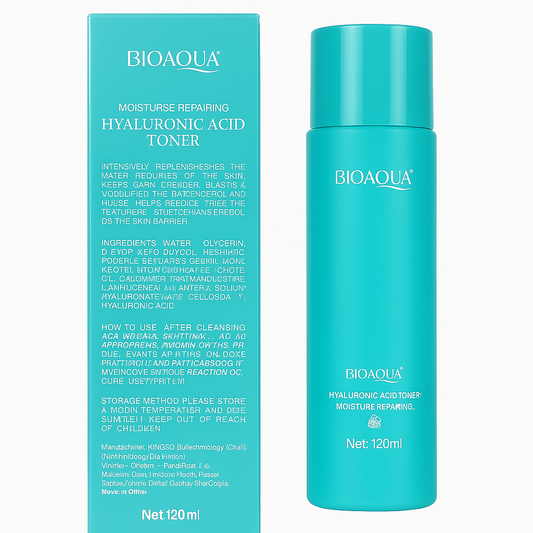 Tónico facial con ácido hialurónico. Hidratación y reparación profunda