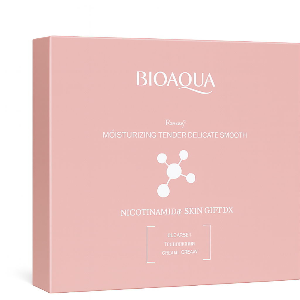 Kit completo de Skincare. Niacinamida Skin Gift Box. 6 piezas