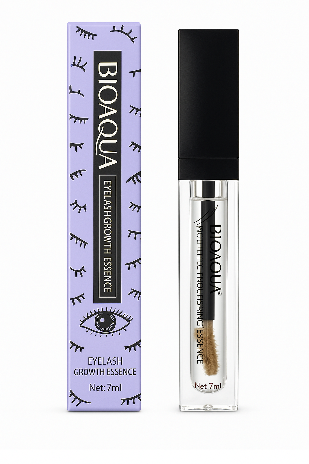 Serum para crecimiento de pestañas y cejas.