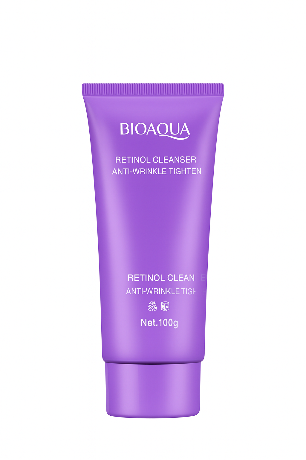 Limpiador facial antiarrugas con retinol